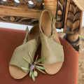 Lena | Offene Sandale mit Riemchen