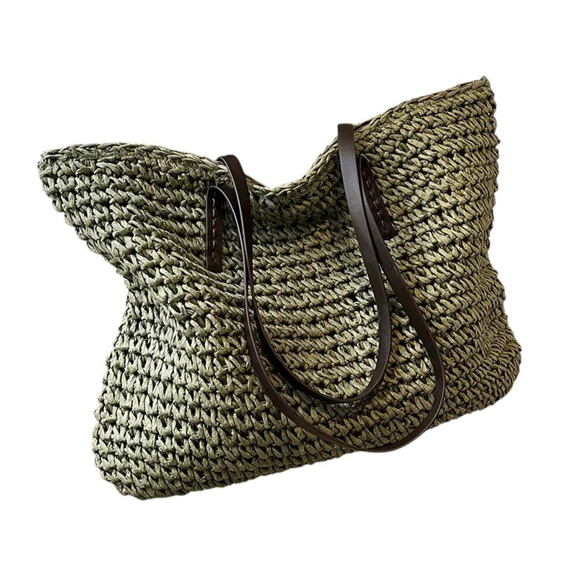 Vera | Geflochtene Tasche mit Tragegurt