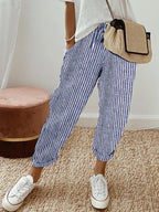Vera | Leichte Sommerhose mit Leinen