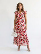 Vera | Florales Midi-Kleid mit Charme