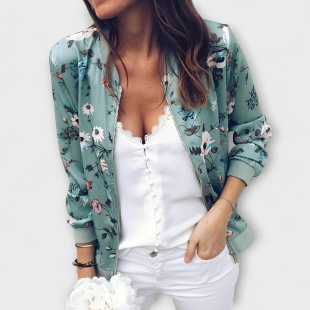 Jette | Leichter Strickjacke mit Reißverschluss