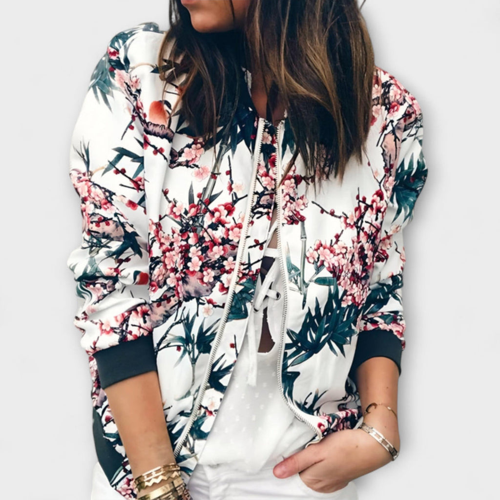 Jette | Leichter Strickjacke mit Reißverschluss