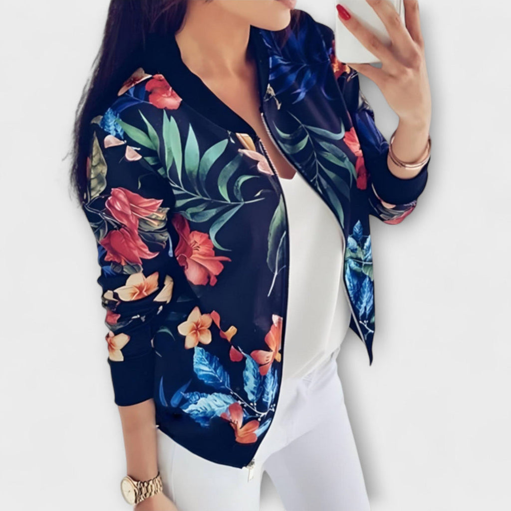 Jette | Leichter Strickjacke mit Reißverschluss