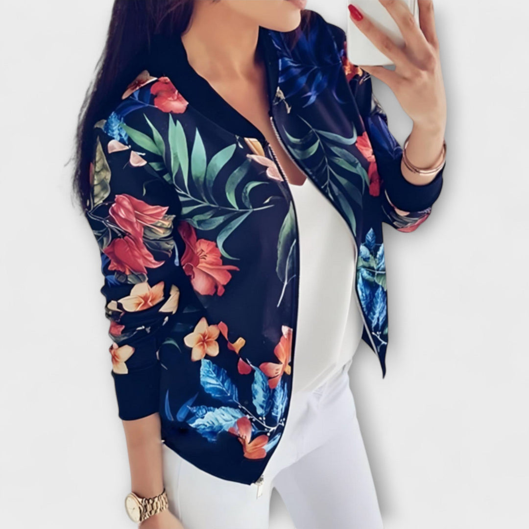 Jette | Leichter Strickjacke mit Reißverschluss