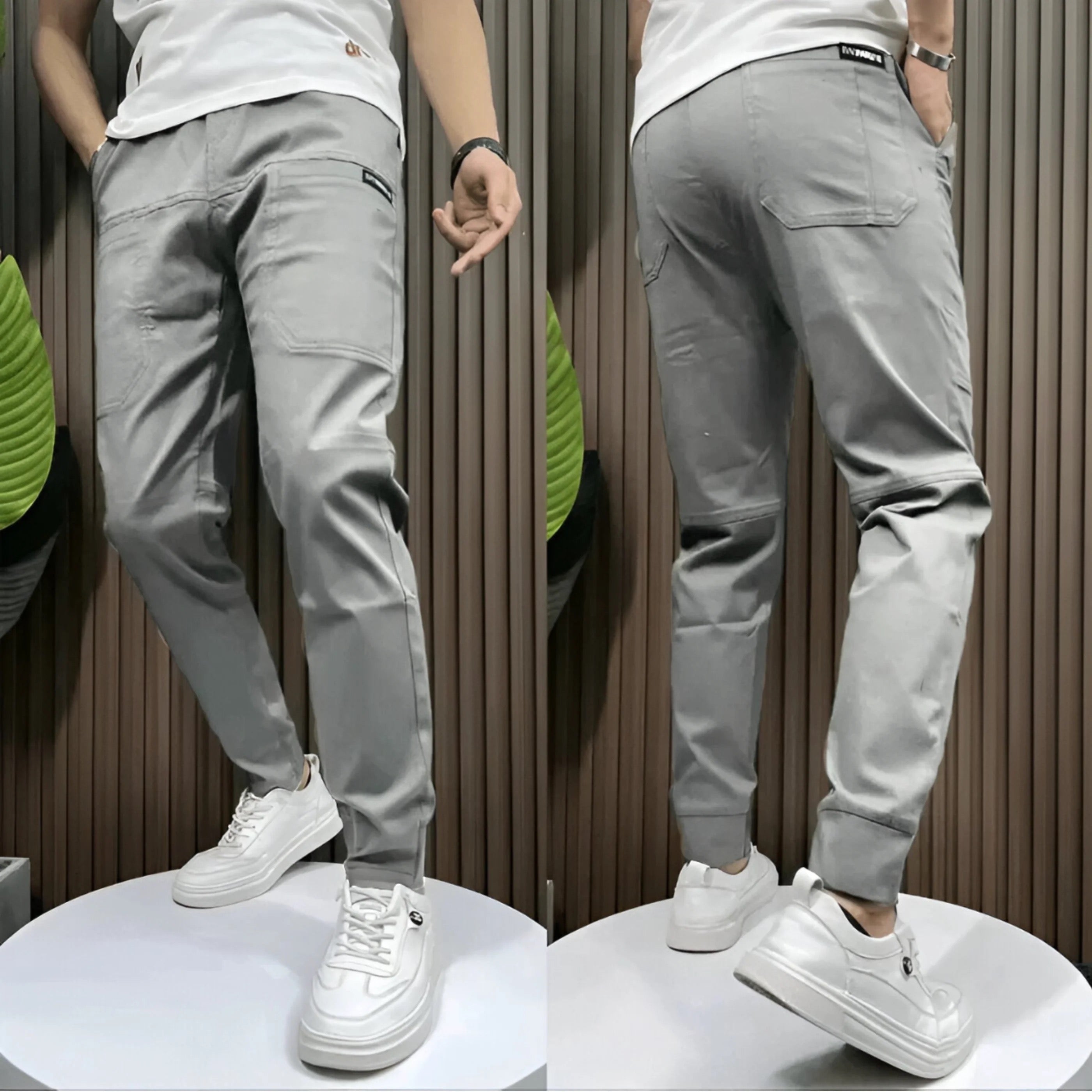 Lukas | Elastische Premium-Cargohose für Herren