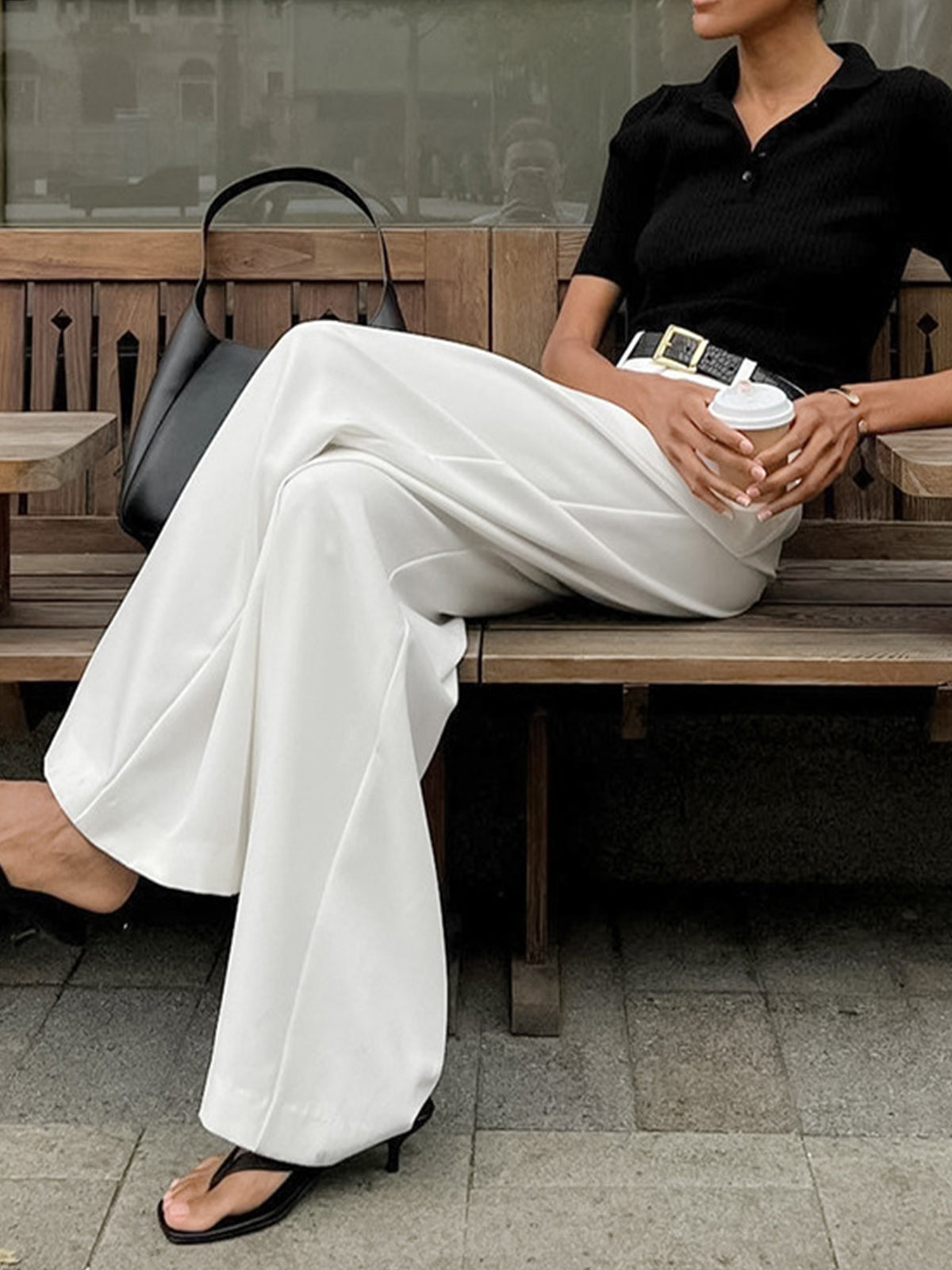 Die Modern Muse Hose (Ohne Gürtel)