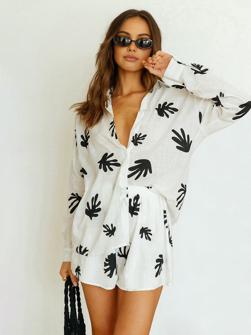 Frieda | Sommerliches Shorts-Set mit Print