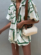 Frieda | Luftiges Strand-Shorts-Set