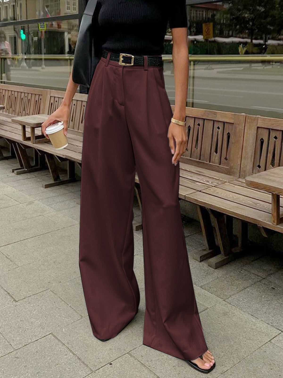 Die Modern Muse Hose (Ohne Gürtel)