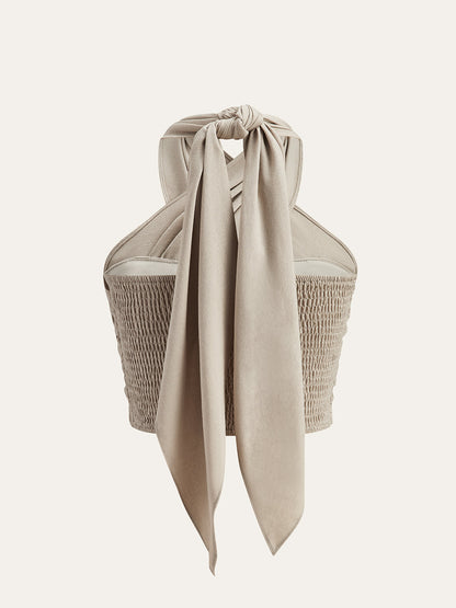 Das Crossline Neckholder-Top
