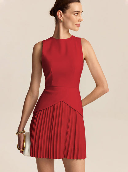 Das Opal-Linienkleid