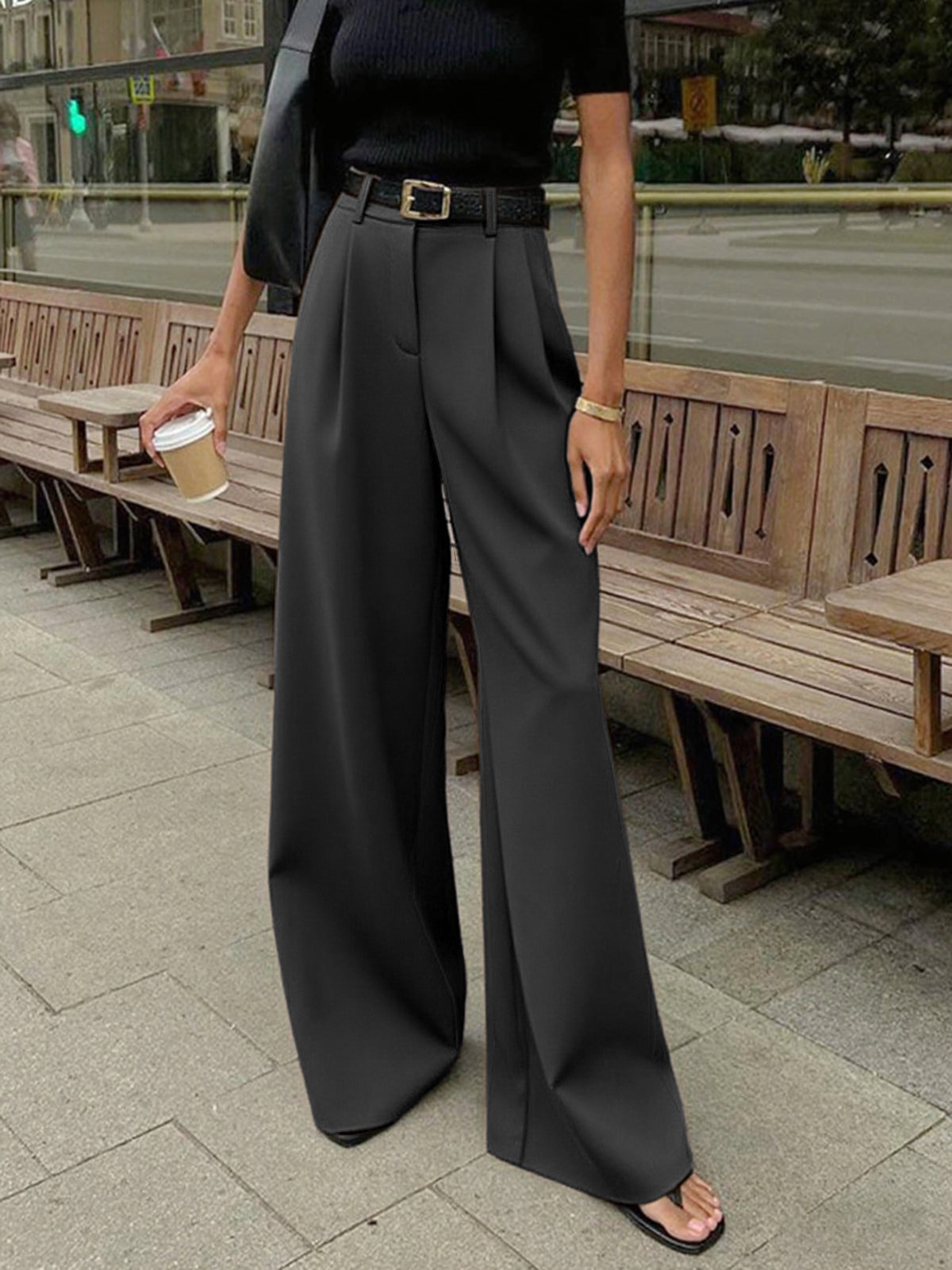 Die Modern Muse Hose (Ohne Gürtel)