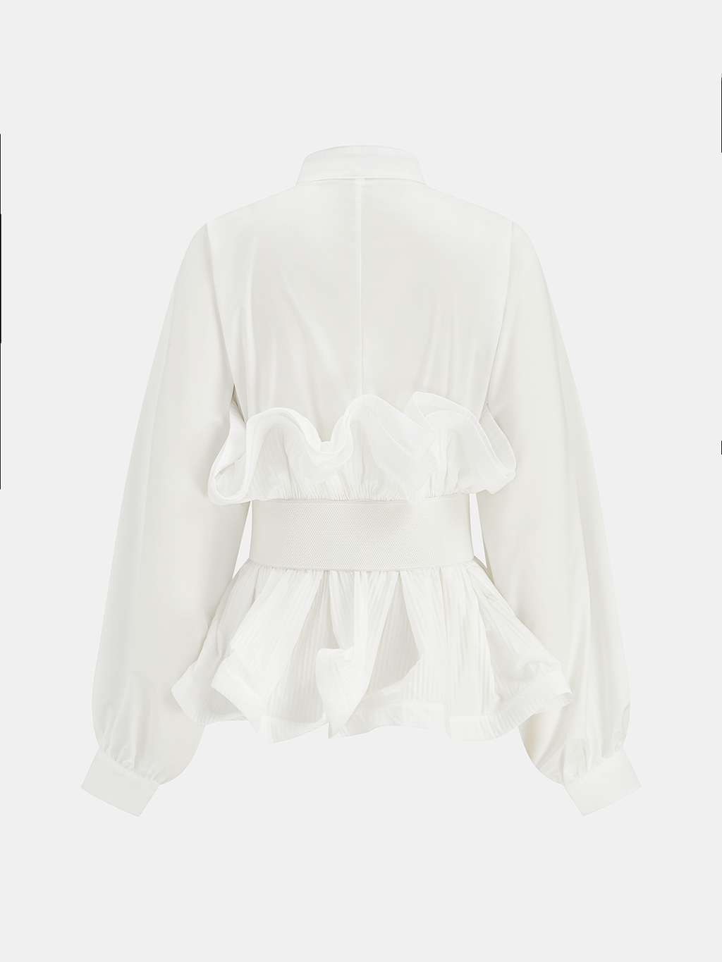 Klara | Bluse mit goldenem Akzent