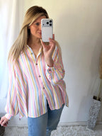 Lina | Brise-Bluse Oversize Lollipop