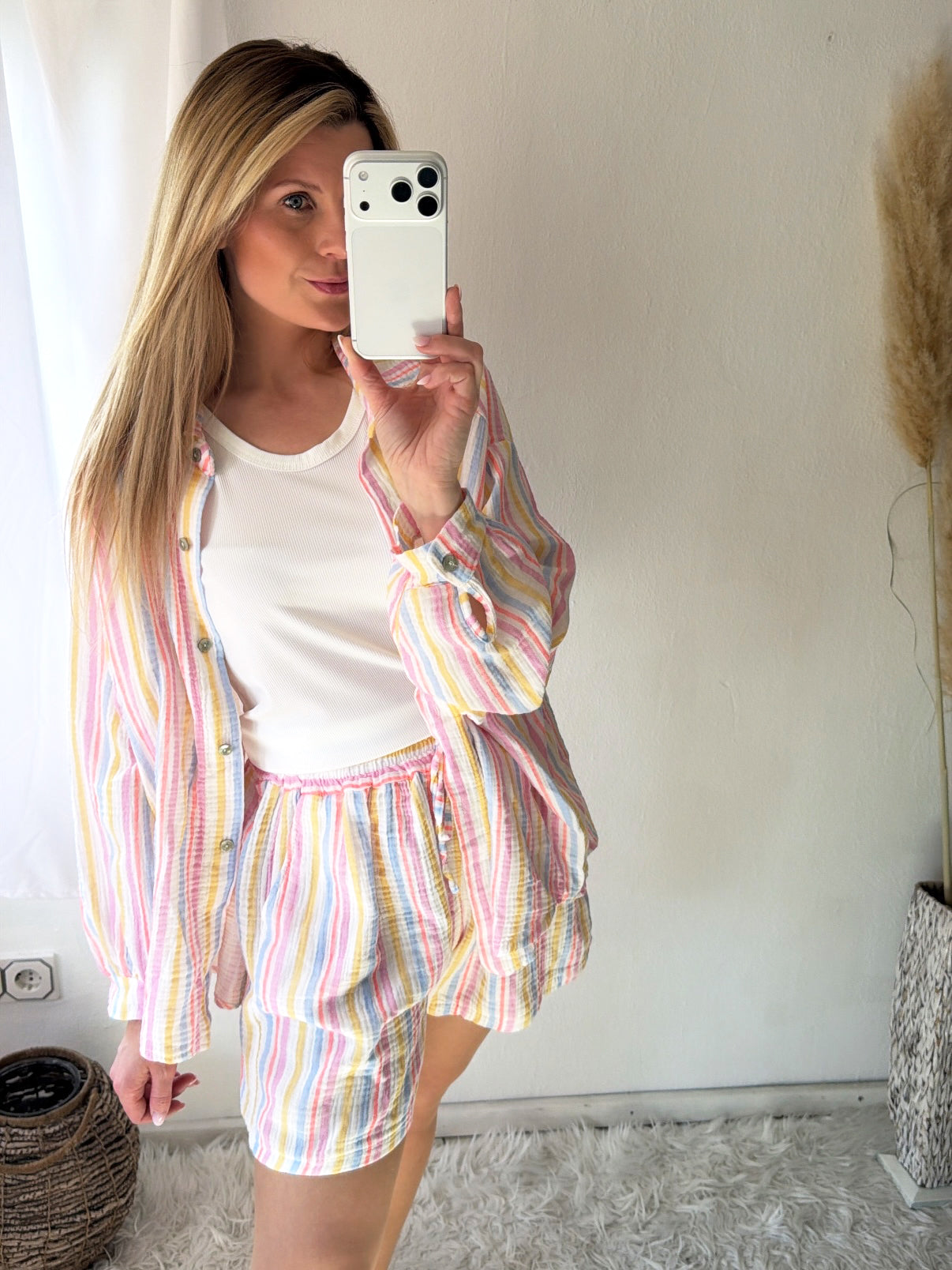 Lina | Brise-Bluse Oversize Lollipop