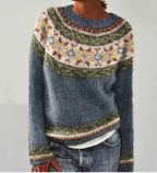 Lena | Kuscheliger Strickpullover mit Rundhals