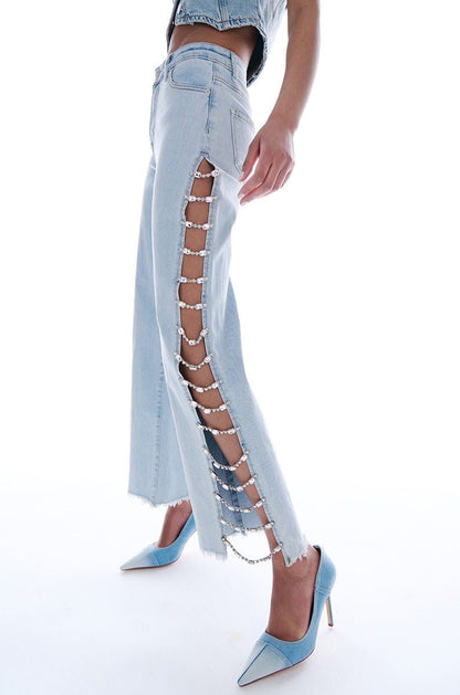 Der Rebel Lace Denim