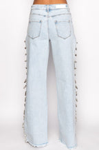 Frieda | Verspielter Spitzen-Denim mit Charakter