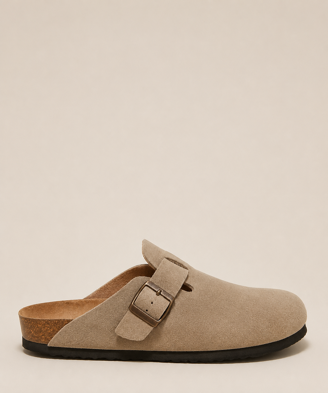 Toni | Unisex Clogs aus echtem Veloursleder
