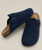 Toni | Unisex Clogs aus echtem Veloursleder