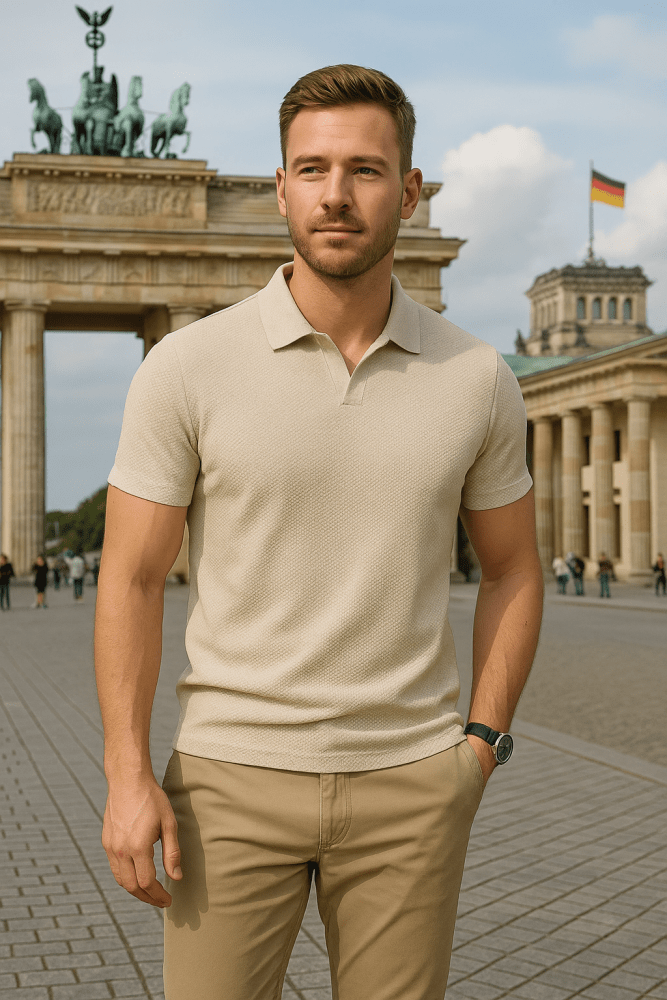 Noah | Lässiges Poloshirt mit Struktur