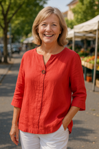 Vera | Zeitlose Bluse mit feinem Schnitt