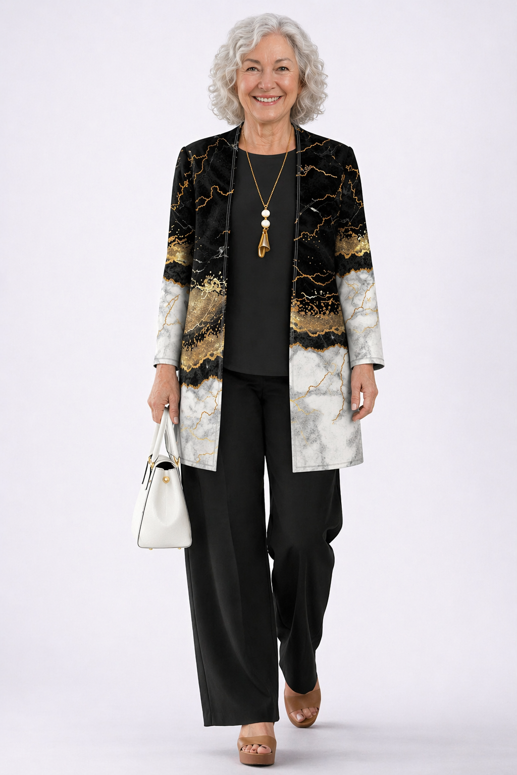 Frieda | Dreiteiliges Ensemble im Lagenlook