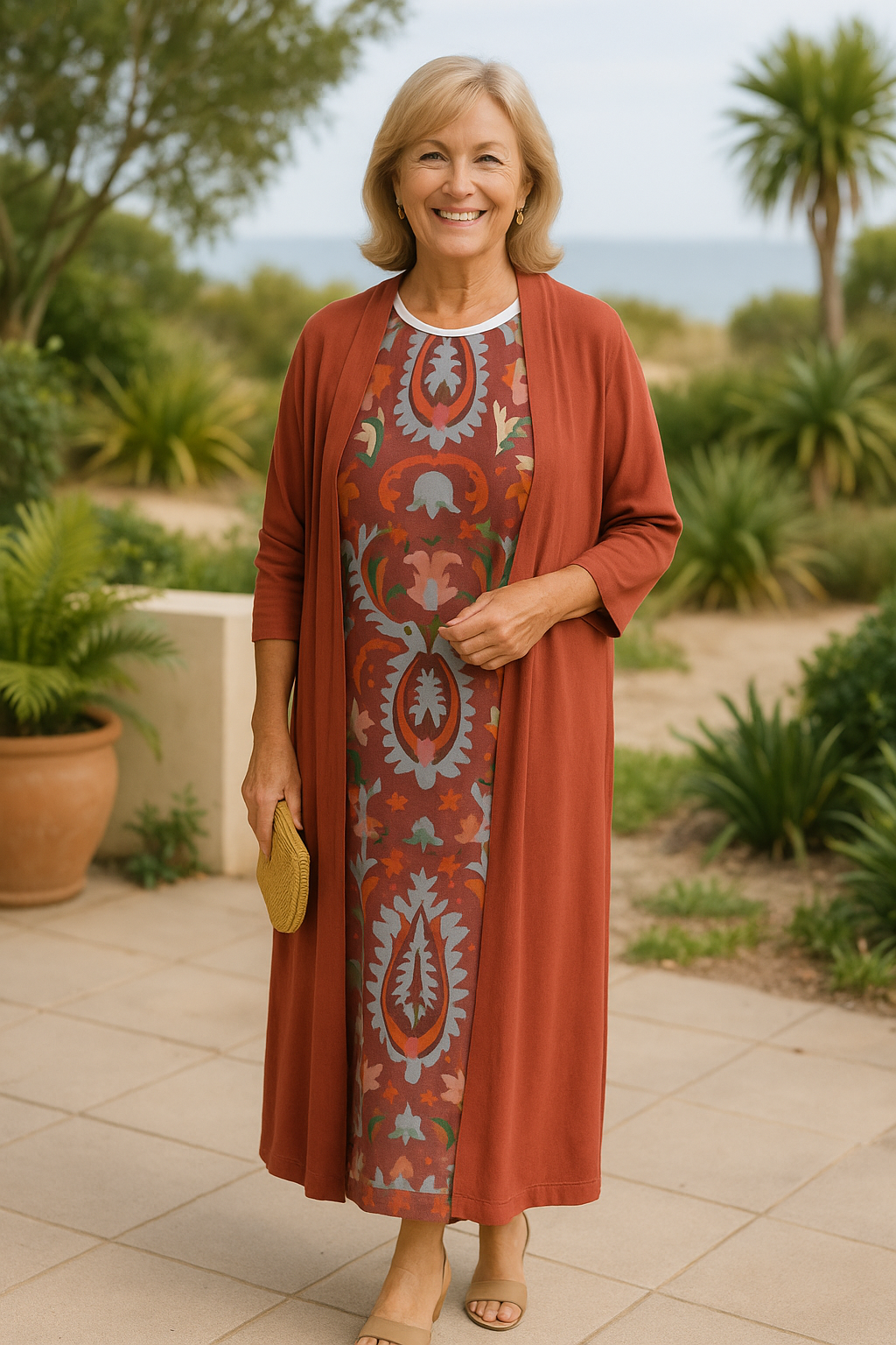 Vera | Fließendes Kleid-Set mit Stil
