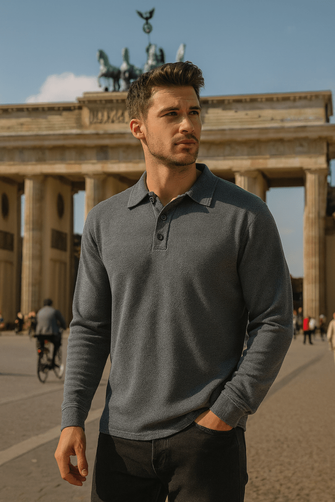 Vera | Klassisches Langarmshirt aus Baumwolle