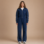 Vera | Sportliches Langarm-Set in Grau