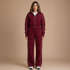 Vera | Sportliches Langarm-Set in Grau