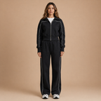 Vera | Sportliches Langarm-Set in Grau
