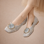 Vera | Flache Ballerinas mit Riemchen