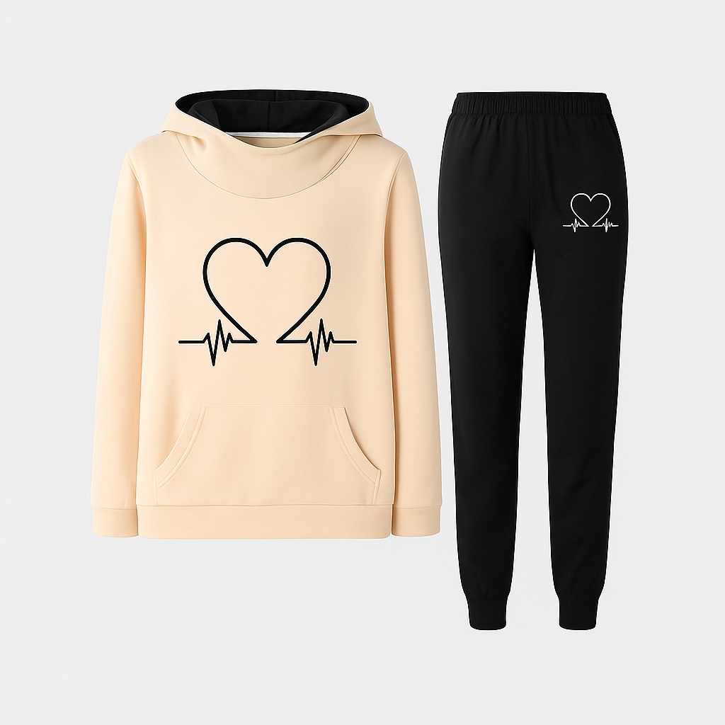 Vera | Romantisches Komplett-Set mit Muster