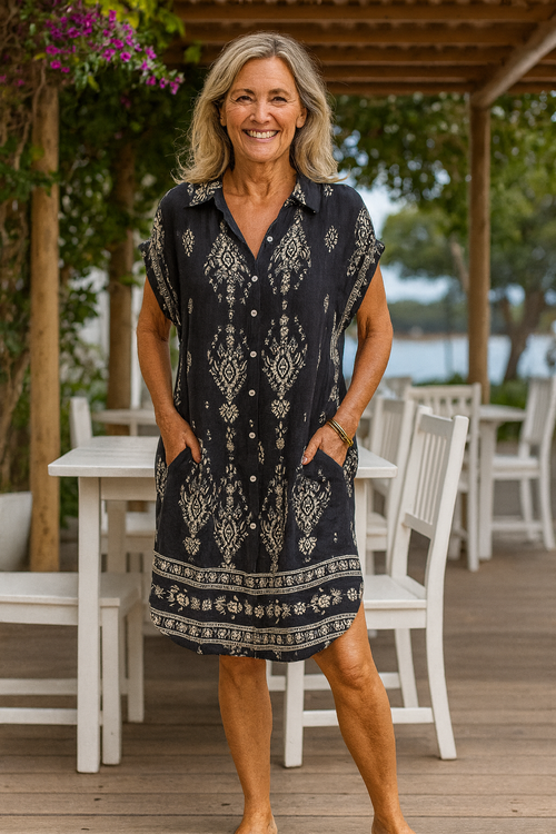 Frieda | Leichtes Boho-Kleid im Sommerlook
