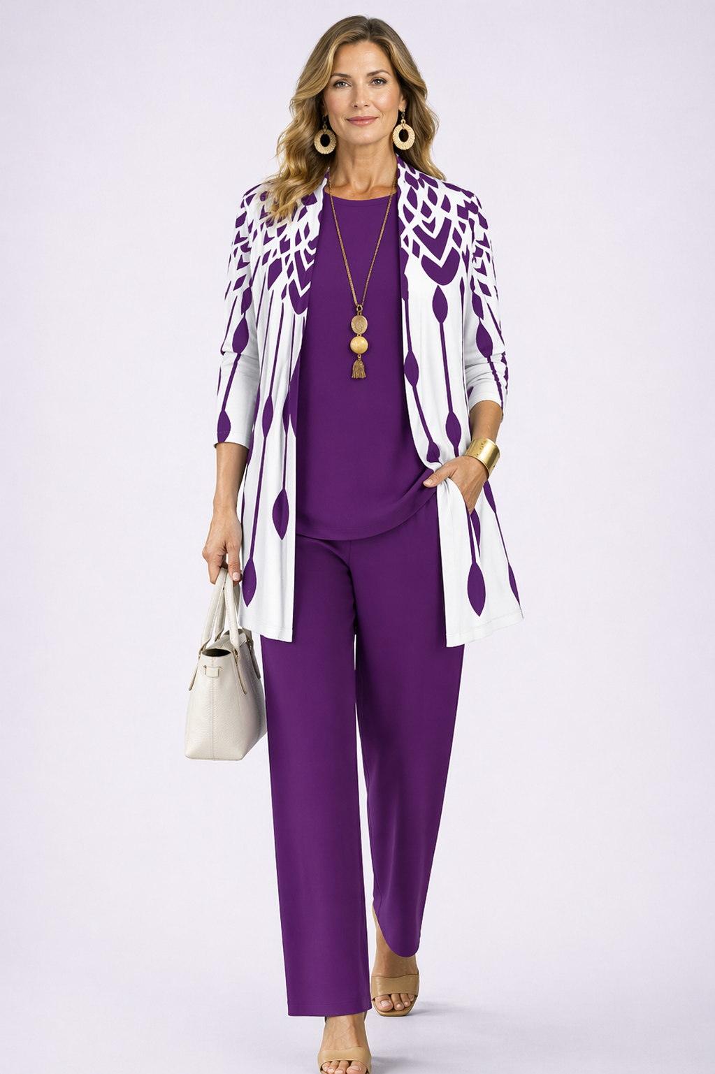 Vera | Dreiteiliges Ensemble im Lagenlook