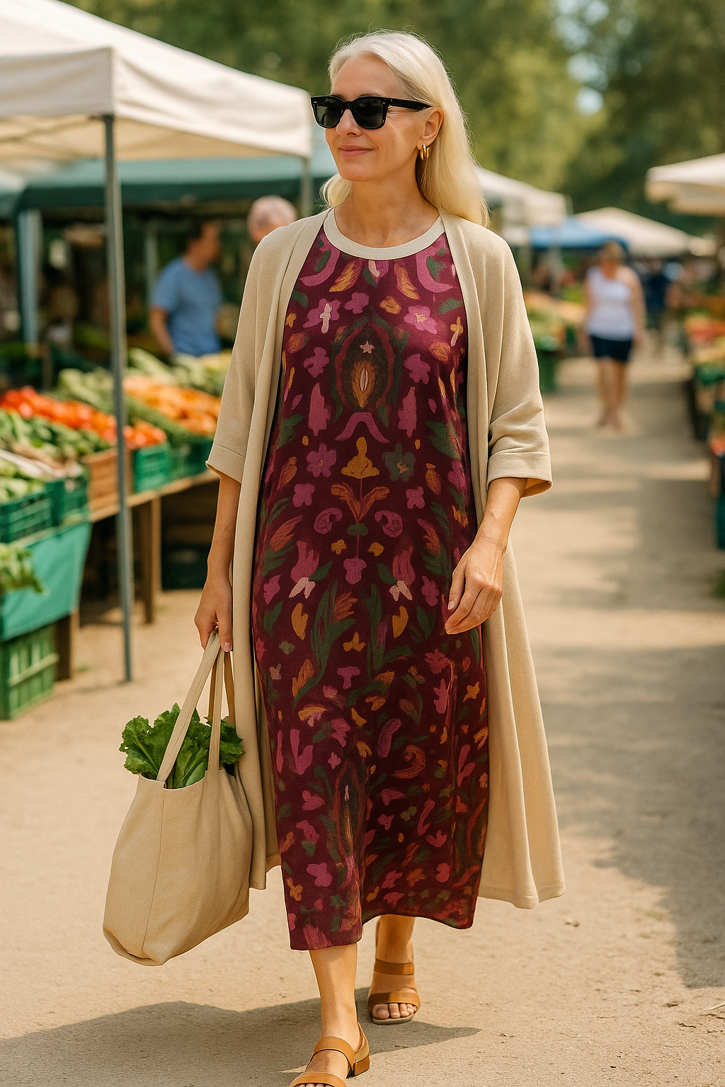 Vera | Fließendes Kleid-Set mit Stil