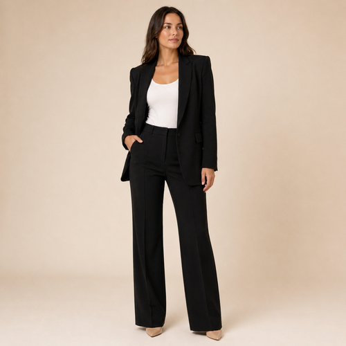 Frieda | Schickes Hosenanzug-Set mit Schlag