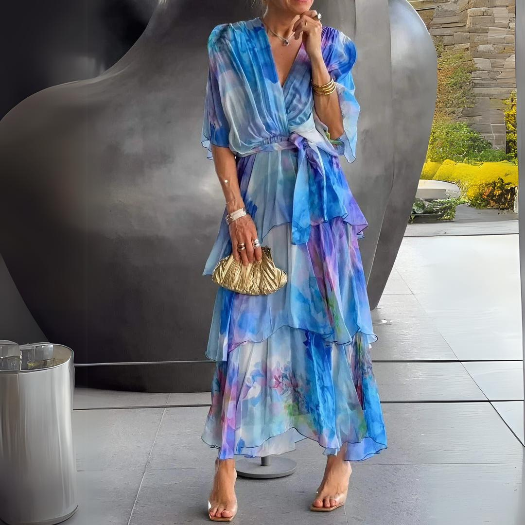 Vera | Traumhaftes Kleid mit V-Ausschnitt