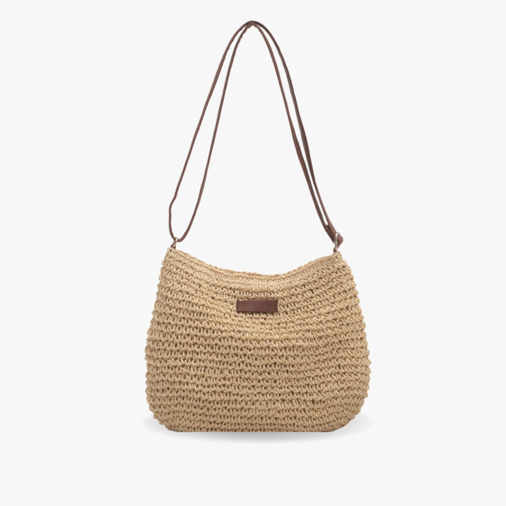 Ida | Klassische Schultertasche aus Leder