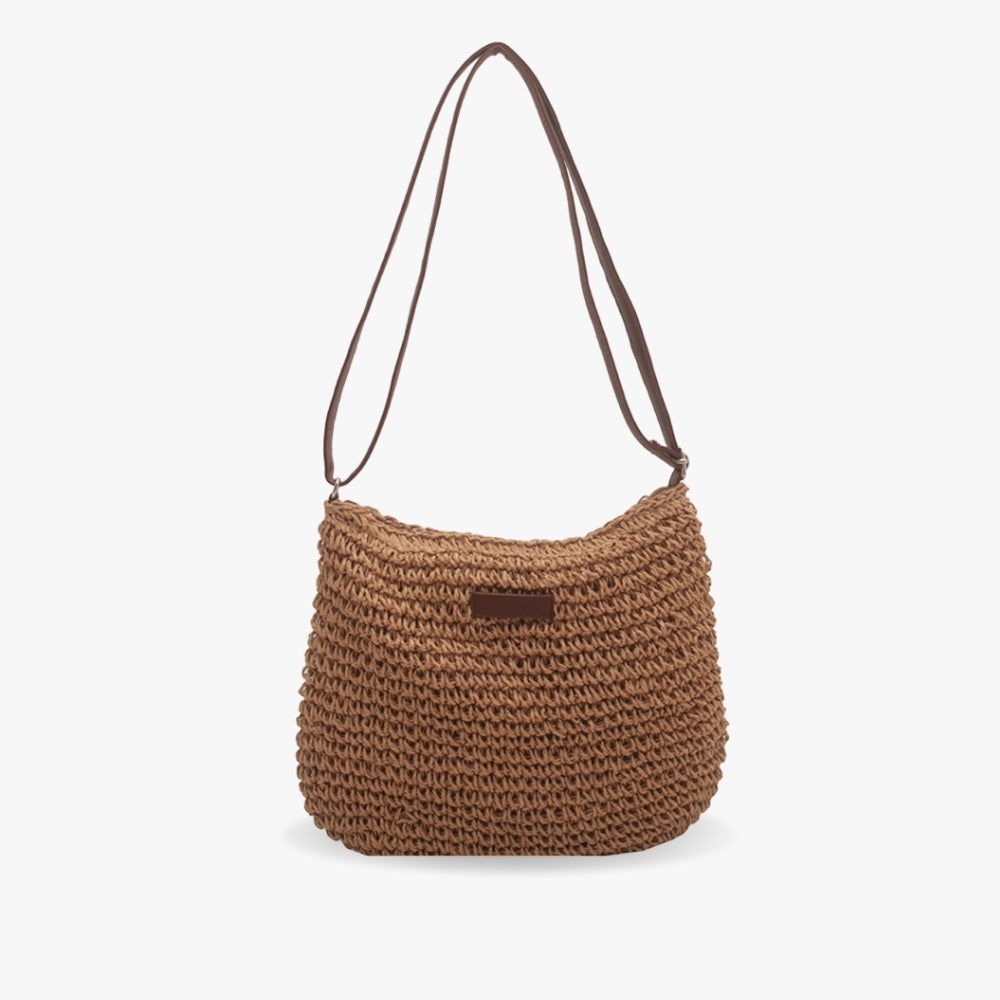 Ida | Klassische Schultertasche aus Leder