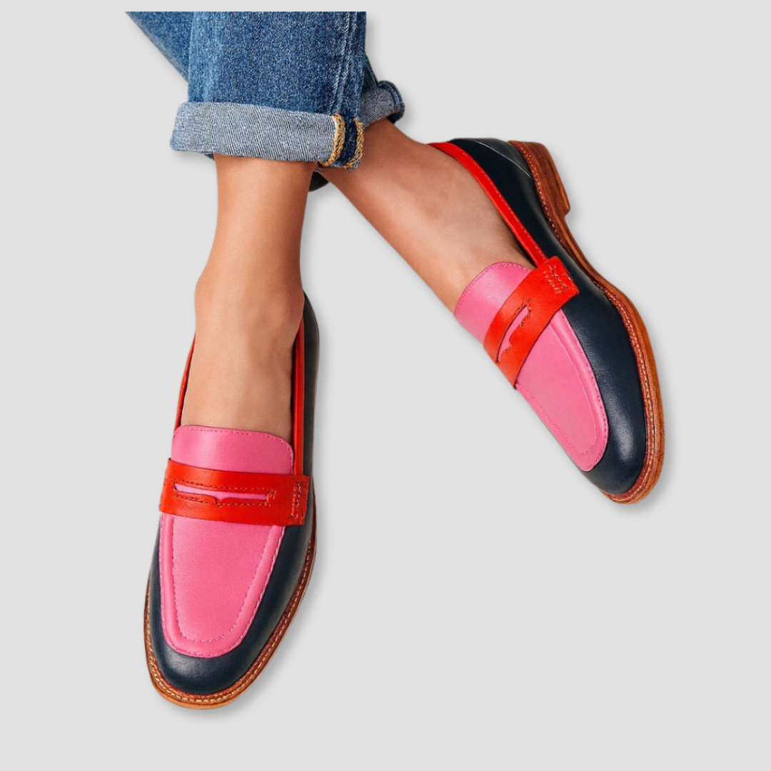 Frida | Bunter Colorblock-Slipper