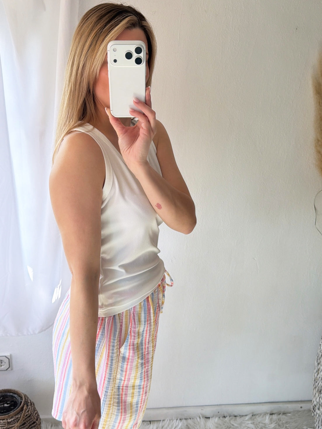 Paula | Brise Ripp-Top aus Baumwolle