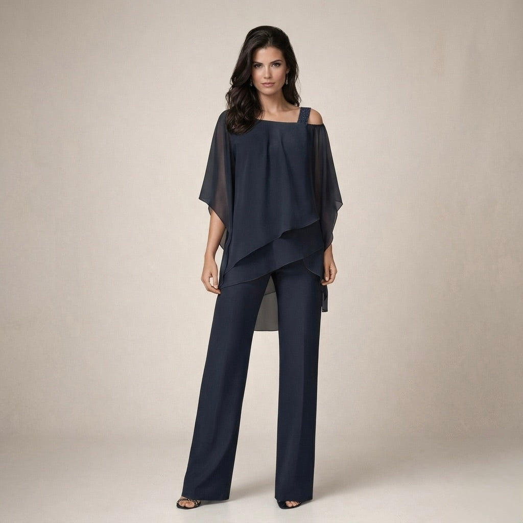 Vera | Verspieltes Blusenset mit Lagen