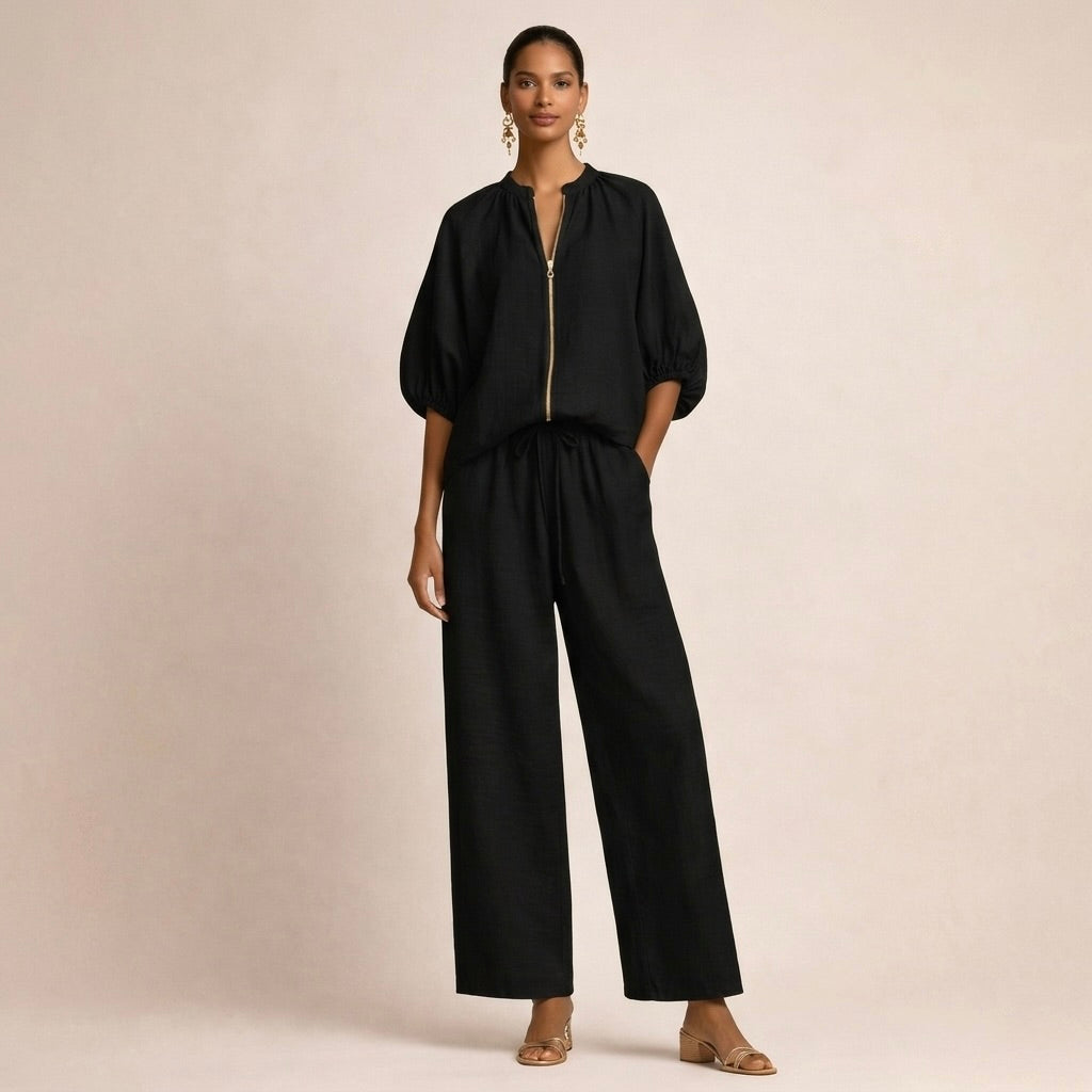 Frieda | Sportliches Set mit Reißverschluss