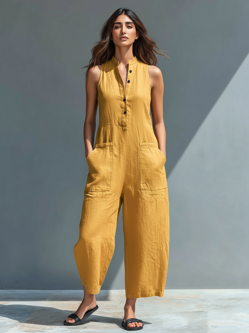 Vera | Schicker Jumpsuit ohne Ärmel