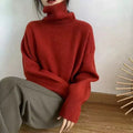 Vera | Weicher Rollkragenpullover in Camel