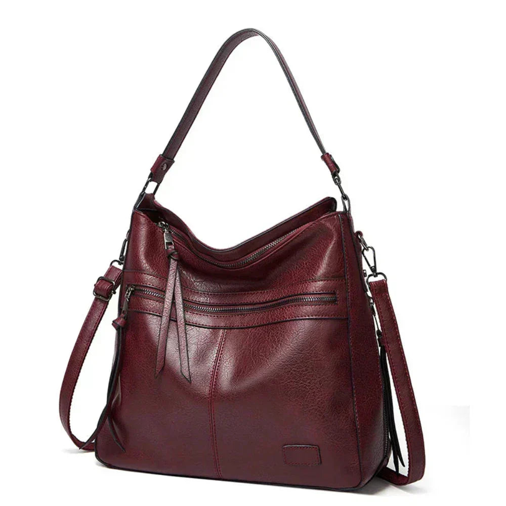 Vera | Elegante Schultertasche mit Kettendetail