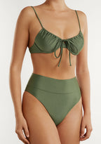 Lena | Zweiteiliger Bikini in Olivgrün