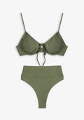 Lena | Zweiteiliger Bikini in Olivgrün